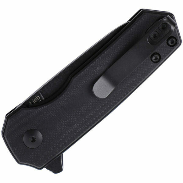 Kizer Cutlery Lieb Liner Folding Knife 2.37" N690 Steel Blade Black G10 Handle V2541N5 -kizer Cutlery - Survivor Hand Precision Knives & Outdoor Gear Store