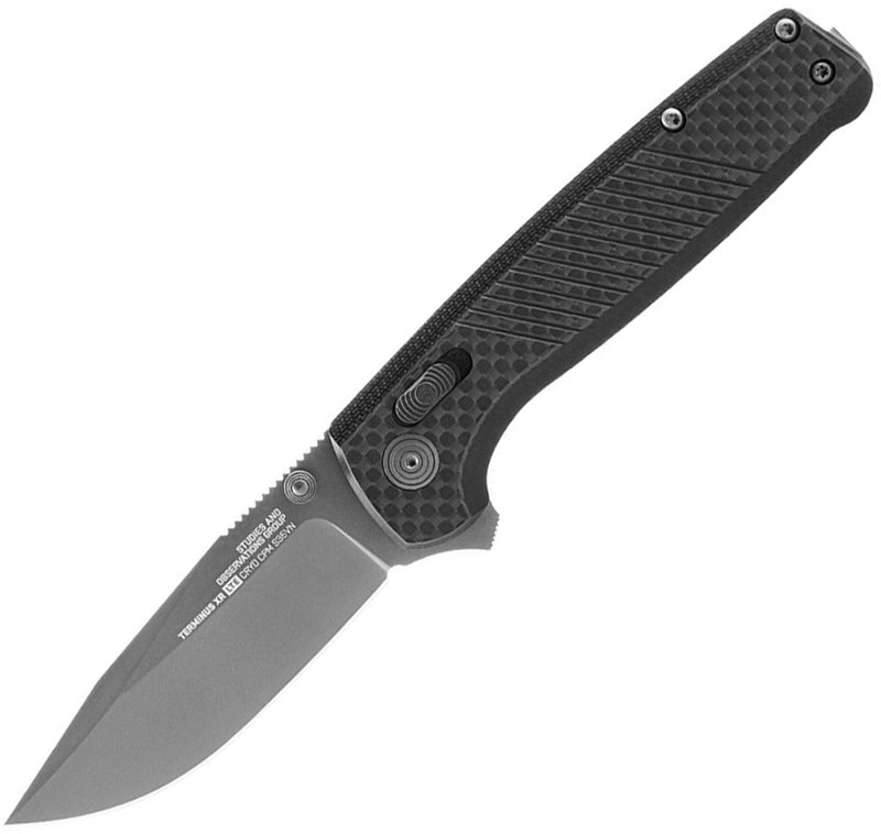 SOG Terminus LTE XR Lock Folding Knife 3" S35VN Stainless Blade Black Carbon Fiber Handle 1032BX -SOG - Survivor Hand Precision Knives & Outdoor Gear Store