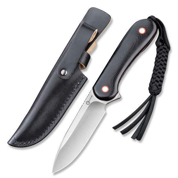 Civivi Elementum Fixed Knife 4" 10Cr15CoMoV Steel Blade Black G10 Handle 2104A -Civivi - Survivor Hand Precision Knives & Outdoor Gear Store