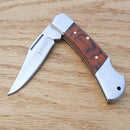 Elk Ridge Lockback Folding Knife 2.25" 440 Stainless Blade Pakkawood Handle 123W -Elk Ridge - Survivor Hand Precision Knives & Outdoor Gear Store