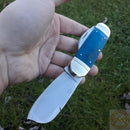 Rough Ryder Pocket Knife Mirror Finish Stainless Blades Sculpted Bone Handle 2113 -Rough Ryder - Survivor Hand Precision Knives & Outdoor Gear Store