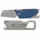 Kershaw PUB Mini Knife 1.75" 8Cr13MoV Steel Blade Blue Aluminum/Stainless Handle 4036BLU -Kershaw - Survivor Hand Precision Knives & Outdoor Gear Store