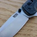 SOG Terminus XR Folding Knife 3" S35VN Steel Blade Black Carbon Fiber/G10 Handle TM1025BX -SOG - Survivor Hand Precision Knives & Outdoor Gear Store