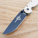 Ontario RAT II Liner Folding Knife 3" Black Finish D2 Tool Steel Drop Blade G10 Handle 8830DT -Ontario - Survivor Hand Precision Knives & Outdoor Gear Store