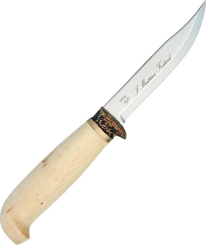 Marttiini Jagdmesser Hunters Knife 4.25" Stainless Blade Curly Birch Handle 450012 -Marttiini - Survivor Hand Precision Knives & Outdoor Gear Store