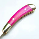 Rough Ryder Mini Tiny Razor Pocket Knife Stainless Smooth Pink Bone 1 7/8 Closed 1361 -Rough Ryder - Survivor Hand Precision Knives & Outdoor Gear Store