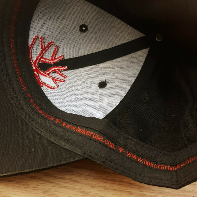 Boker Red Tree Six Panel Cap With Embroidered Hook And Loop Back Adjustment 09BO102 -Boker - Survivor Hand Precision Knives & Outdoor Gear Store