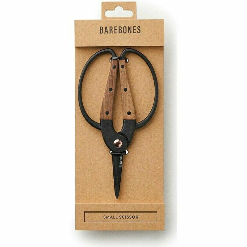 Barebones Living Small Scissors Knife Stainless Steel Blade Walnut Handle 059 -Barebones Living - Survivor Hand Precision Knives & Outdoor Gear Store