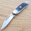 Frost Cutlery Folding Hunter Jig Pocket Knife Stainless Steel Blades Bone Handle 14232BJB -Frost Cutlery - Survivor Hand Precision Knives & Outdoor Gear Store