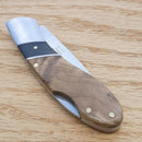 Elk Ridge Lockback Folding Knife 3" 440 Stainless Steel Blade Burl Wood Handle 072D -Elk Ridge - Survivor Hand Precision Knives & Outdoor Gear Store