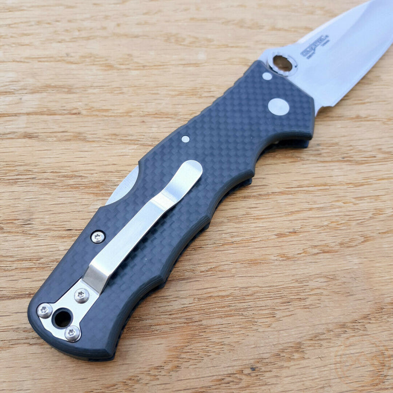 Cold Steel Silver Eye Folding Knife 3.5" CPM-S35VN Steel Blade Carbon Fiber 62QCFB -Cold Steel - Survivor Hand Precision Knives & Outdoor Gear Store