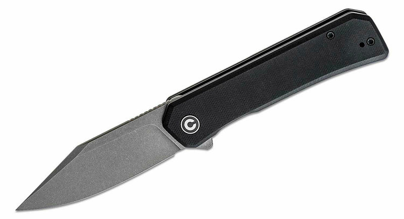 Civivi Relic Linerlock Folding Knife 3.48" Nitro-V Steel Blade Black G10 Handle 20077B1 -Civivi - Survivor Hand Precision Knives & Outdoor Gear Store