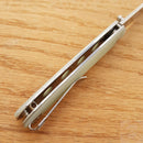 CJRB Ria Linerlock Folding Knife 3" 12C27 Sandvik Steel Blade Jade G10 Handle 1917NTG -CJRB - Survivor Hand Precision Knives & Outdoor Gear Store