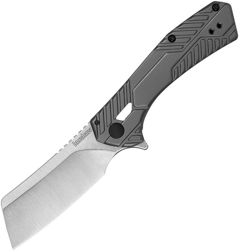 Kershaw Static Folding Knife 2.88" 8Cr13MoV Steel Blade Gray Stainless Handle 3445 -Kershaw - Survivor Hand Precision Knives & Outdoor Gear Store