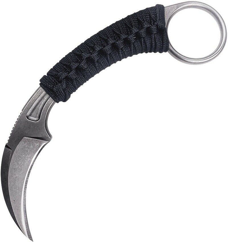 Bastinelli Creations PiKa Karambit Knife 1.63" N690 Steel Blade Wrapped Handle 202W -Bastinelli Creations - Survivor Hand Precision Knives & Outdoor Gear Store