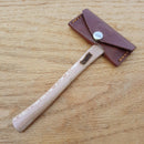 Marbles Mini Hatchet 2.5" Finish Stainless Axe Head Wood Handle w/Sheath Brown 465 -Marbles - Survivor Hand Precision Knives & Outdoor Gear Store