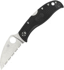 Spyderco RockJumper Lockback Folding Knife 3.8" VG-10 Steel Blade FRN Handle 254SBK -Spyderco - Survivor Hand Precision Knives & Outdoor Gear Store