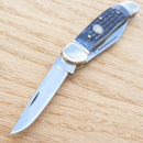 Frost Cutlery Folding Hunter Jig Pocket Knife Stainless Steel Blades Bone Handle 14232BJB -Frost Cutlery - Survivor Hand Precision Knives & Outdoor Gear Store