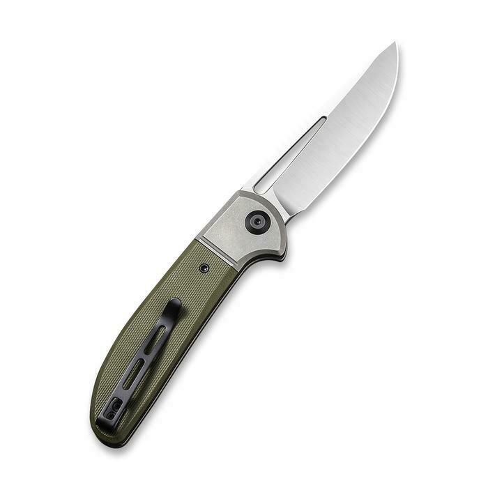 Civivi Trailblazer XL Folding Knife 3.5" D2 Tool Steel Blade Green G10 Handle 2101A -Civivi - Survivor Hand Precision Knives & Outdoor Gear Store