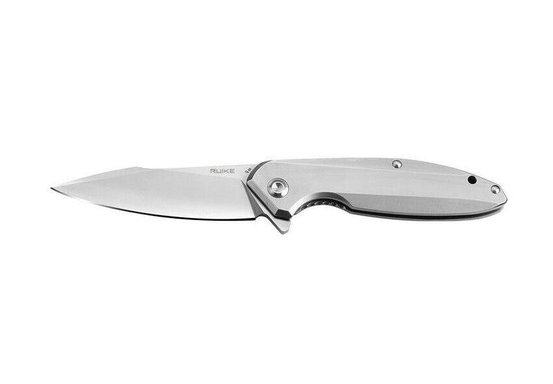 RUIKE P128-SF Framelock Folding Knife 3.88" 14C28N Sandvik Steel Blade 3Cr13 Stainless Handle P128SF -RUIKE - Survivor Hand Precision Knives & Outdoor Gear Store