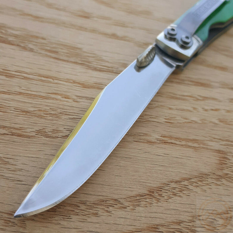 Rough Ryder Working Man Folding Knife 440 Steel Blade Green Smooth Bone Handle 1957 -Rough Ryder - Survivor Hand Precision Knives & Outdoor Gear Store