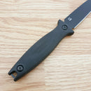 Kershaw Secret Agent Fixed Knife 4.38" 8Cr13MoV Stainless Blade Black GRN Handle 4007 -Kershaw - Survivor Hand Precision Knives & Outdoor Gear Store