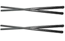 SET of 2 KABAR Chopsticks Food Safe Black Grilamid Synthetic Lat Grip n' Grooves 9919 -Ka-Bar - Survivor Hand Precision Knives & Outdoor Gear Store