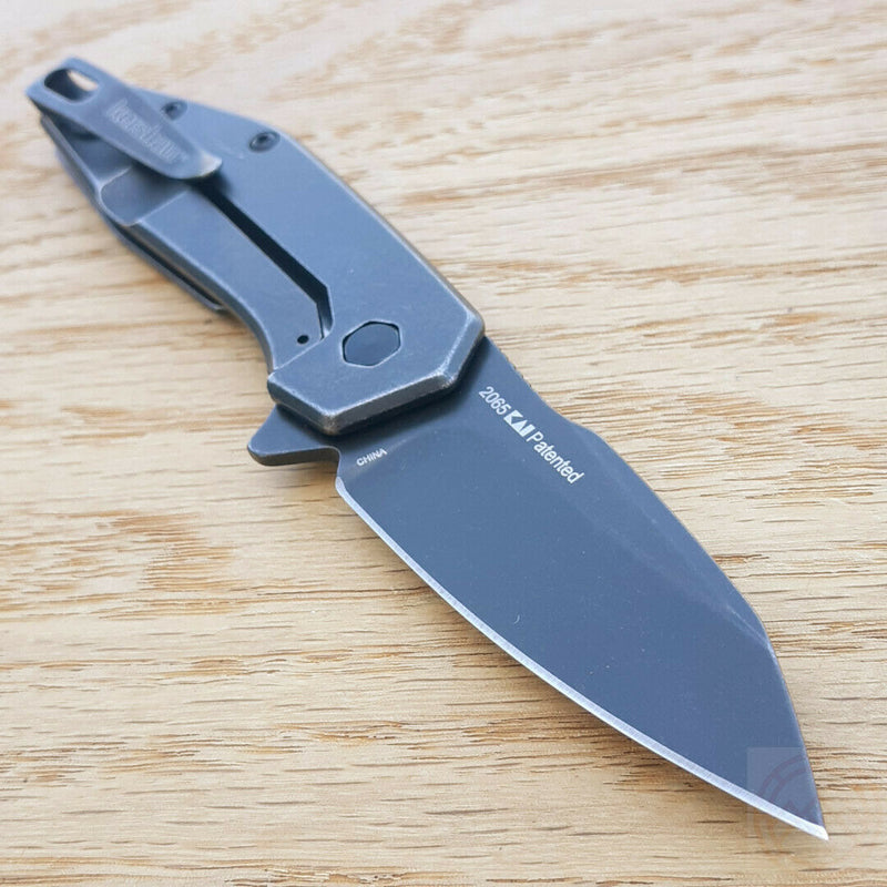 Kershaw Gravel Frame Folding Knife 2.5" 8Cr13MoV Steel Blade Stainless Handle 2065 -Kershaw - Survivor Hand Precision Knives & Outdoor Gear Store