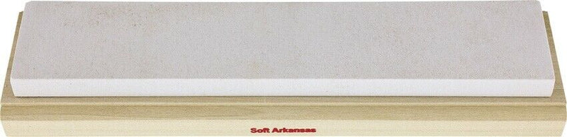 Arkansas Sharpeners Whetstone Soft Dimensions 10" x 2" x .5" Mounted On Cedar 11 -Arkansas Sharpeners - Survivor Hand Precision Knives & Outdoor Gear Store