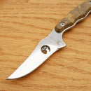 Elk Ridge Hunter Fixed Knife 3.25" Upswept 440 Steel Blade Camo Pakkawood Handle 059CA -Elk Ridge - Survivor Hand Precision Knives & Outdoor Gear Store