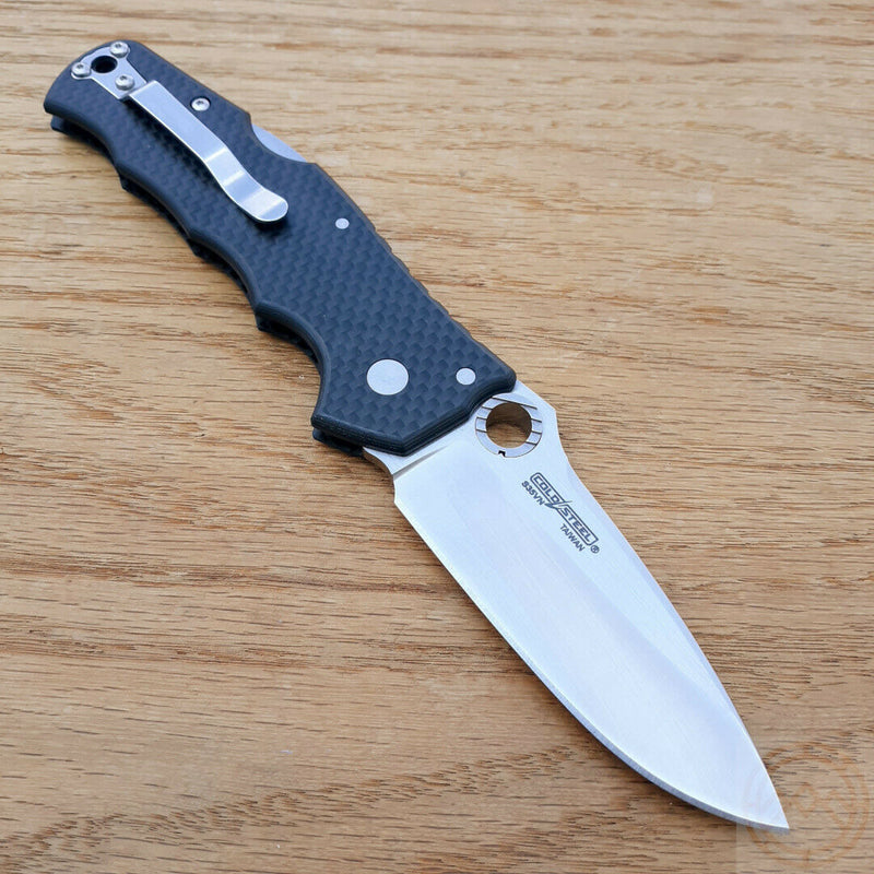 Cold Steel Silver Eye Folding Knife 3.5" CPM-S35VN Steel Blade Carbon Fiber 62QCFB -Cold Steel - Survivor Hand Precision Knives & Outdoor Gear Store