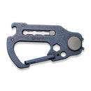 Civivi Polymorph Carabiner Keychain Titanium Multi Tool Blue Utility Blades 200453 -Civivi - Survivor Hand Precision Knives & Outdoor Gear Store