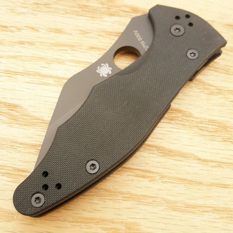 Spyderco Yojimbo 2 Folding Knife 3.25" CPM S30V Steel Blade Black G10 Handle 85GPBBK2 -Spyderco - Survivor Hand Precision Knives & Outdoor Gear Store