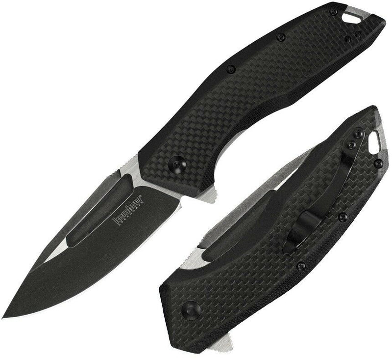 Kershaw Flourish A/O Linerlock Folding Knife 3.5" 8Cr13MoV Steel Blade G10 Handle 3930 -Kershaw - Survivor Hand Precision Knives & Outdoor Gear Store