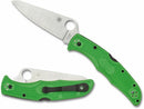 Spyderco Pacific Salt 2 Folding Knife 3.76" LC200N Steel Blade Green FRN Handle 91FPGR2 -Spyderco - Survivor Hand Precision Knives & Outdoor Gear Store