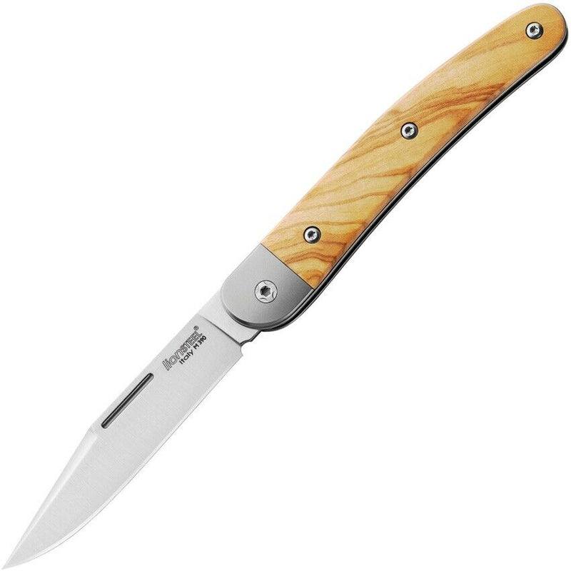 LionSTEEL Jack Folding Knife Satin Bohler M390 Steel Blade Olive Wood Handle JK1UL -LionSTEEL - Survivor Hand Precision Knives & Outdoor Gear Store