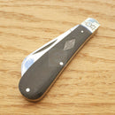 Rough Ryder Half Hawk Folding Knife Carbon Steel Blade Black Micarta Handle 2213 -Rough Ryder - Survivor Hand Precision Knives & Outdoor Gear Store