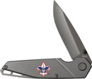 Case XX BSA Tec-X Folding Knife 3.5" Stainless Steel Blade Gray Stainless Handle 18061 -Case Cutlery - Survivor Hand Precision Knives & Outdoor Gear Store