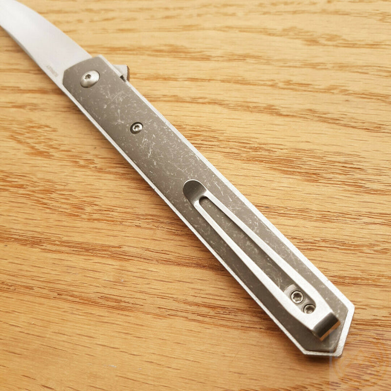 Boker Plus Kwaiken Air Folding Knife 3.5" VG-10 Steel Blade Titanium Handle 01BO169 -Boker Plus - Survivor Hand Precision Knives & Outdoor Gear Store