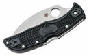 Spyderco Endela Folding Knife 3.40" VG-10 Steel Serrated Blade Black FRN Handle 243FSWCBK -Spyderco - Survivor Hand Precision Knives & Outdoor Gear Store