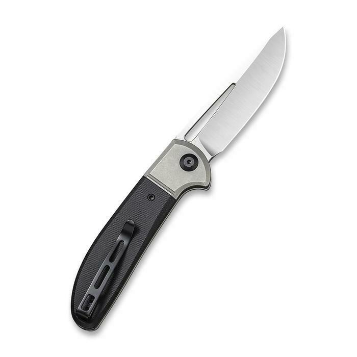 Civivi Trailblazer XL Folding Knife 3.5" D2 Tool Steel Blade Black G10 Handle 2101C -Civivi - Survivor Hand Precision Knives & Outdoor Gear Store