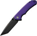 Civivi Brazen Linerlock Folding Knife 3.5" D2 Steel Blade Purple G10 Handle 2023D -Civivi - Survivor Hand Precision Knives & Outdoor Gear Store