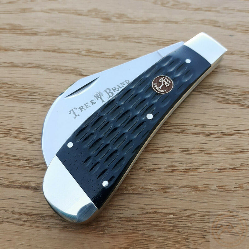 Boker Folding Knife Stainless Steel Hawkbill Blade Jigged Bone Handle 110798SOI -Boker - Survivor Hand Precision Knives & Outdoor Gear Store