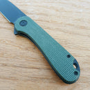 Civivi Elementum Folding Knife 2.96" D2 Tool Steel Blade Green Micarta Handle 907TE -Civivi - Survivor Hand Precision Knives & Outdoor Gear Store