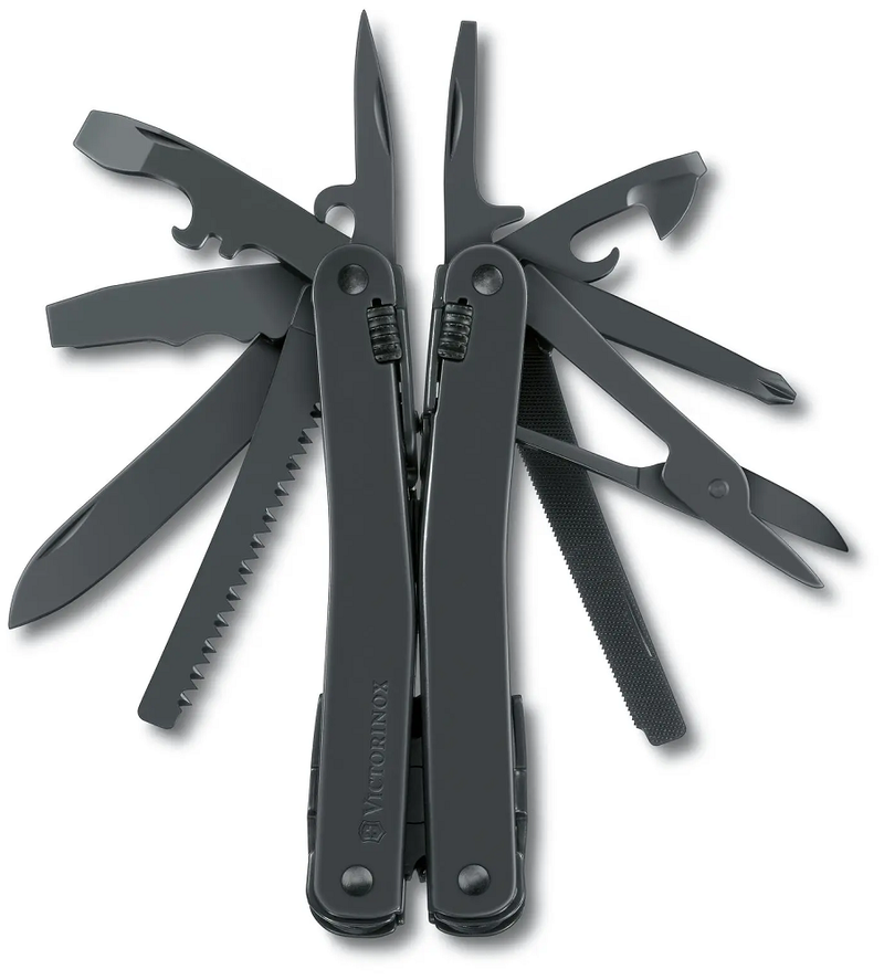 Victorinox Multi-Tool With 25 Lockable Tools Black Stainless Steel Handle 302243CN -Victorinox - Survivor Hand Precision Knives & Outdoor Gear Store