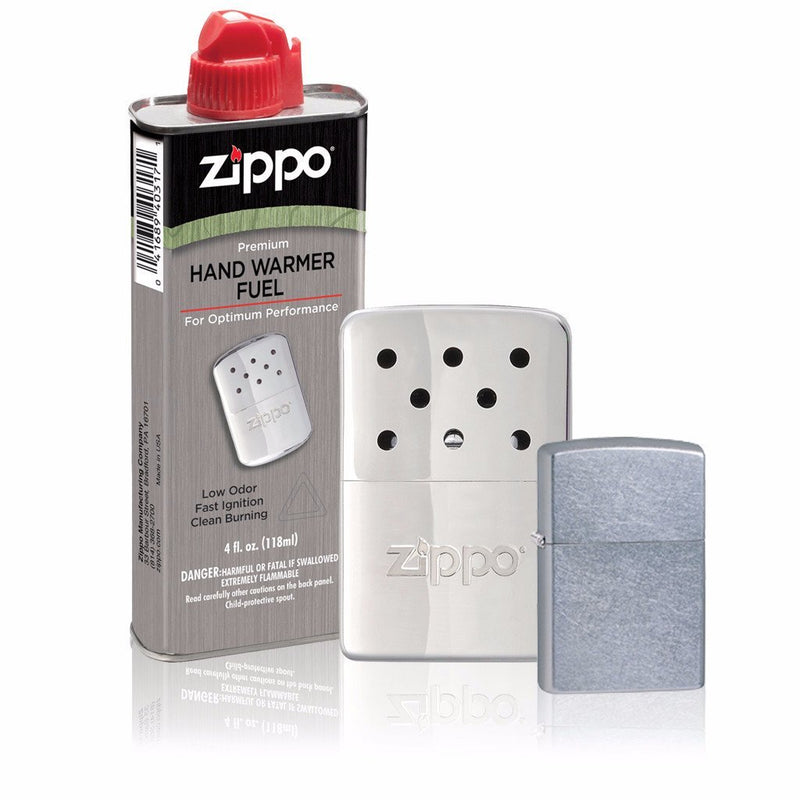 Zippo Hand Warmer 6hr Gift Set ORMD 6 Hour Includes Easy Fill Technology Made In USA 40351 -Zippo - Survivor Hand Precision Knives & Outdoor Gear Store