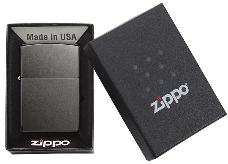 Zippo Lighter Classic Gray Dusk Feature Windproof All Metal Construction 28378 -Zippo - Survivor Hand Precision Knives & Outdoor Gear Store