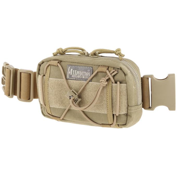 Maxpedition JANUS Extension Pocket Lon Thread Construction Khaki Color MX8001K -Maxpedition - Survivor Hand Precision Knives & Outdoor Gear Store