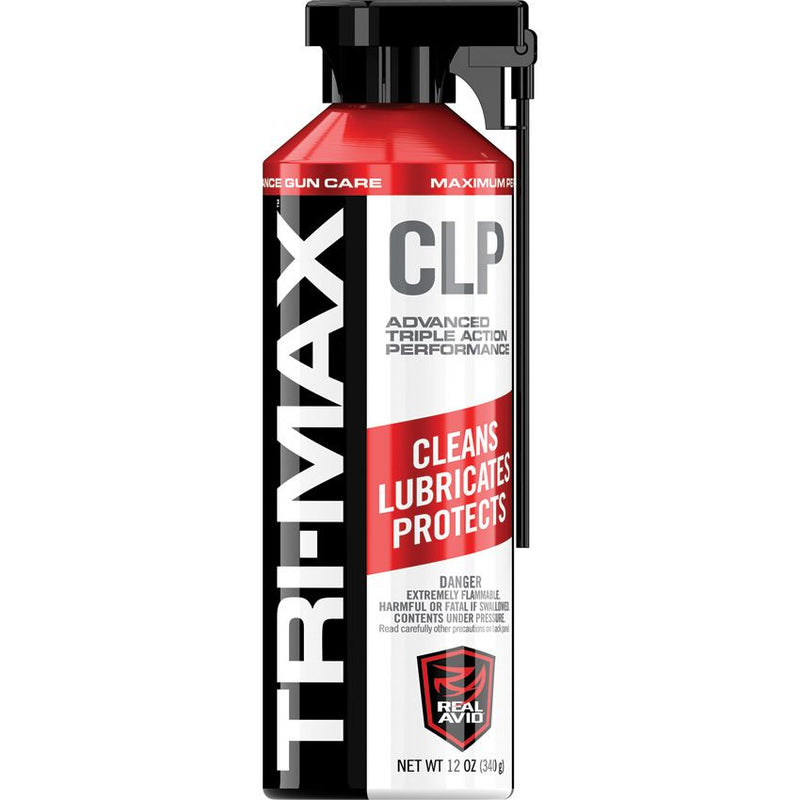 Real Avid TRI-MAX CLP 12oz Aerosol With Advanced Anti-Friction Additives Bond To Metal And Ultra-Low Viscosity CLP12A -Real Avid - Survivor Hand Precision Knives & Outdoor Gear Store