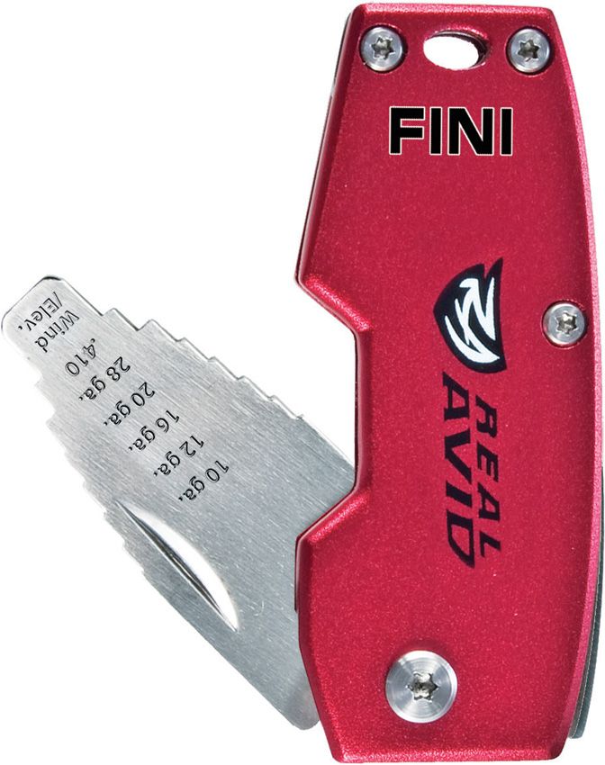 Real Avid FINI Universal Choke Wrench Six Gauges In One Tool With Red Aluminum Handle CWT210 -Real Avid - Survivor Hand Precision Knives & Outdoor Gear Store